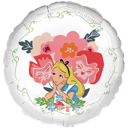 Anagram Folienballon Disney Alice im Wunderland 43cm foodpipe [Lebensmittel-Lieferservice Rostock]