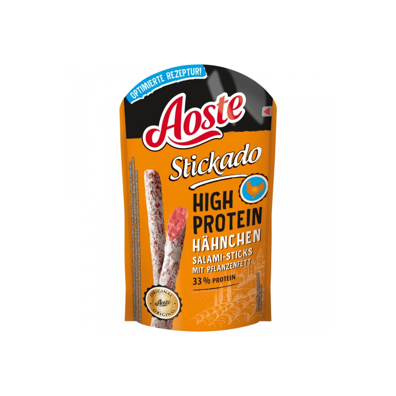 Aoste Stickado High Protein Chicken 60g foodpipe [Lebensmittel-Lieferservice Rostock]