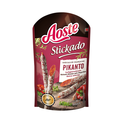 Aoste Stickado Pikant 70g foodpipe [Lebensmittel-Lieferservice Rostock]