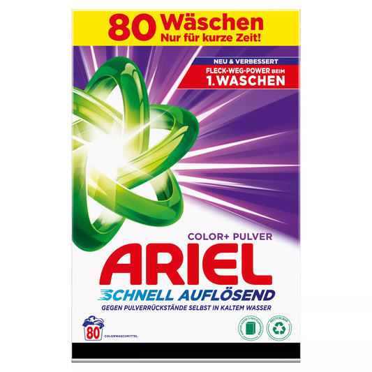 Ariel Colorwaschmittel 80WL 4l foodpipe [Lebensmittel-Lieferservice Rostock]