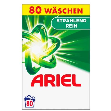 Ariel Vollwaschmittel Regulär Pulver 80WL 4,8kg foodpipe [Lebensmittel-Lieferservice Rostock]