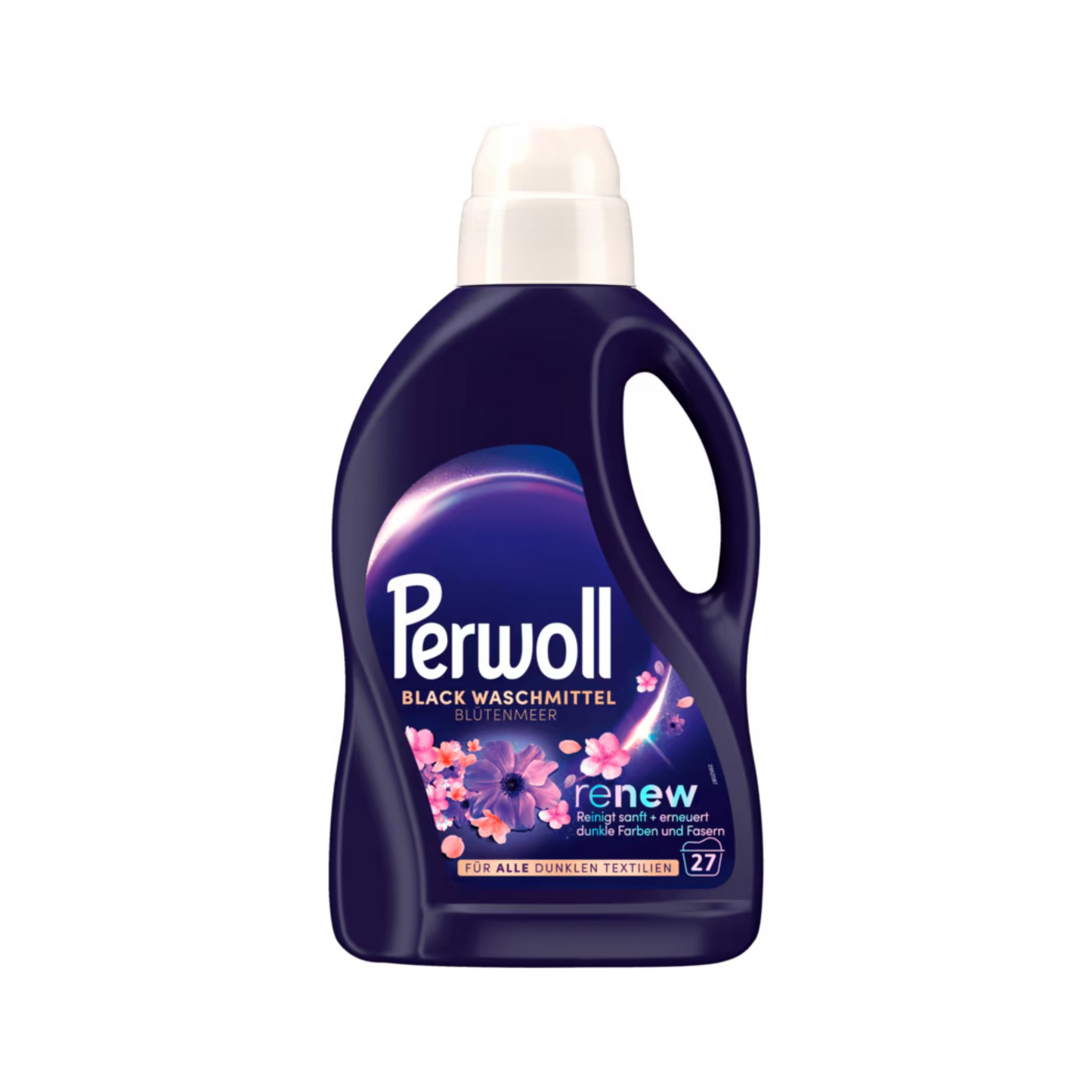 Perwoll Renew Black Waschmittel Blütenmeer 27WL 1,35l