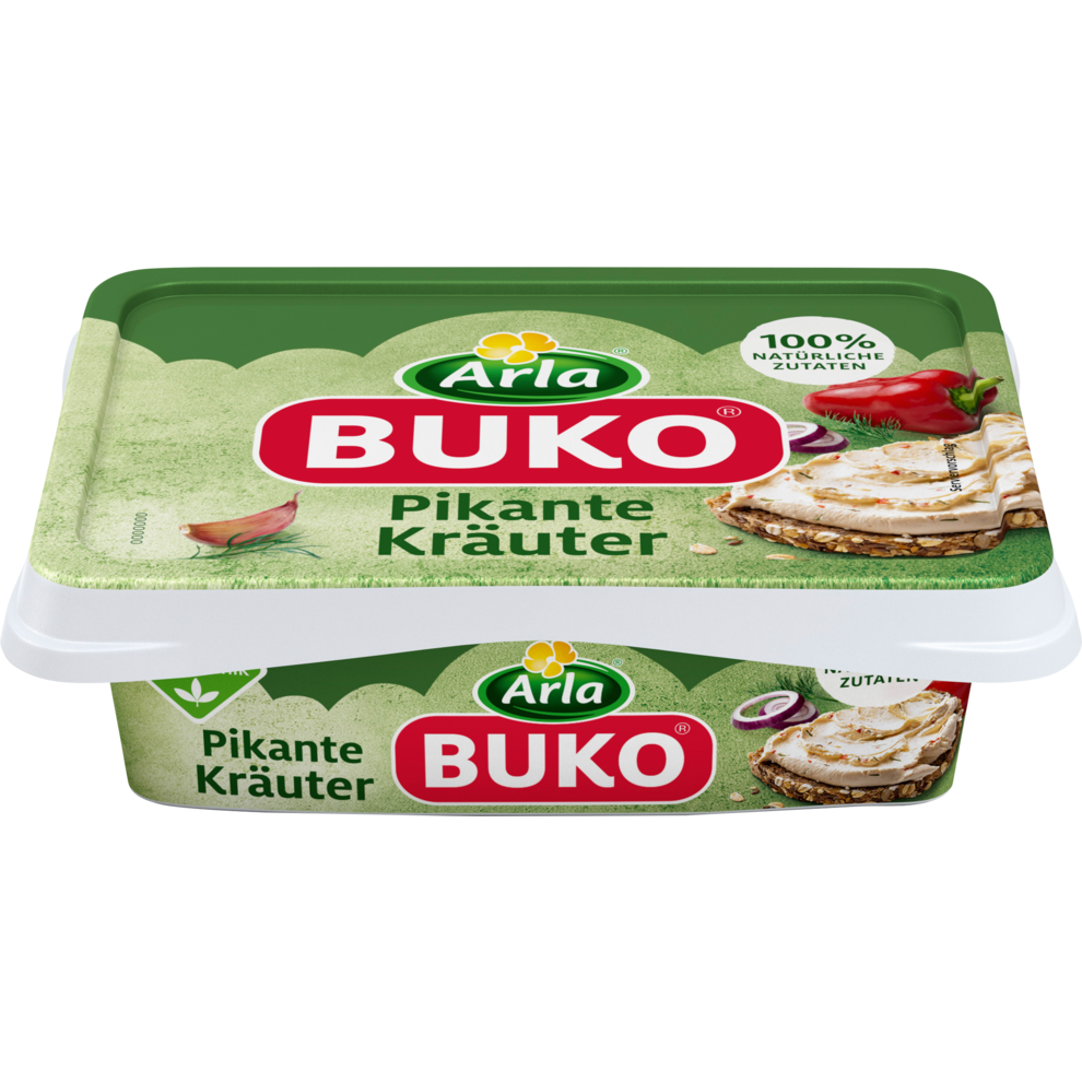 Arla Buko Pikante Kräuter Doppelrahmstufe 200g foodpipe [Lebensmittel-Lieferservice Rostock]