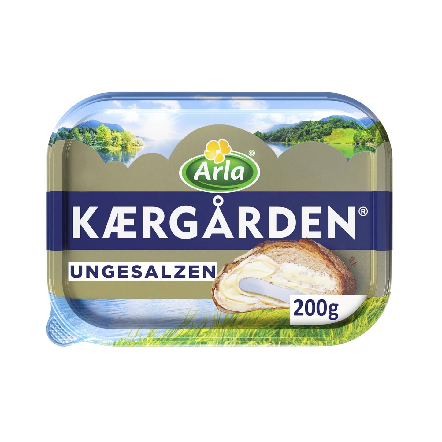 Arla Kaergarden ungesalzen 200g foodpipe [Lebensmittel-Lieferservice Rostock]