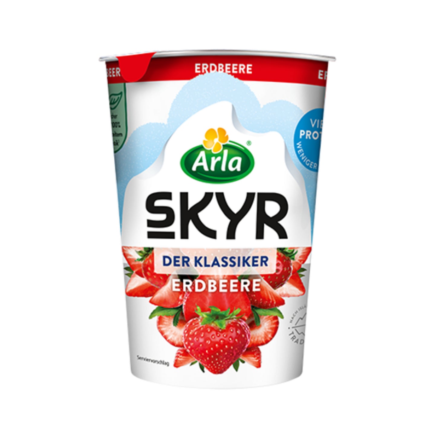 Arla Skyr Erdbeere 450g foodpipe [Lebensmittel-Lieferservice Rostock]