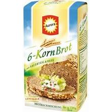 Aurora 6-Kornbrot Brotbackmischung 500g foodpipe [Lebensmittel-Lieferservice Rostock]