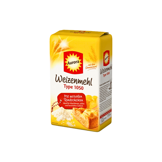 Aurora Weizenmehl Type 1050 1kg foodpipe [Lebensmittel-Lieferservice Rostock]