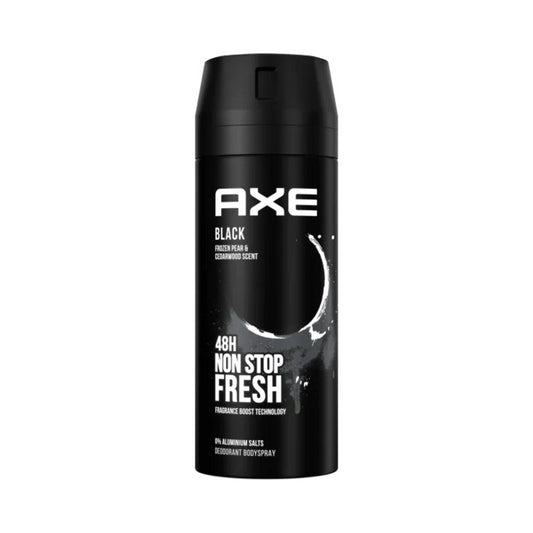 Axe Deo Bodyspray Black ohne Aluminium 150ml foodpipe [Lebensmittel-Lieferservice Rostock]