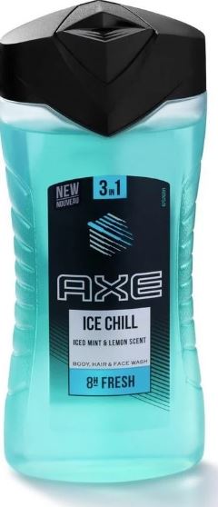 Axe Duschgel Ice Chill 250ml foodpipe [Lebensmittel-Lieferservice Rostock]