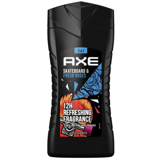 Axe Duschgel Skateboard&Fresh Roses 250ml foodpipe [Lebensmittel-Lieferservice Rostock]