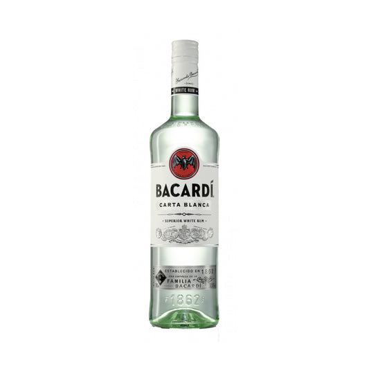 BACARDI Carta Blanca Rum 37,5% 0,7l foodpipe [Lebensmittel-Lieferservice Rostock]