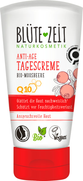 BLÜTEZEIT Q10 Glättende Tagescreme 50ml foodpipe [Lebensmittel-Lieferservice Rostock]