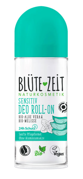 BLÜTEZEIT Sensitiv Deo Roll-on 50ml foodpipe [Lebensmittel-Lieferservice Rostock]