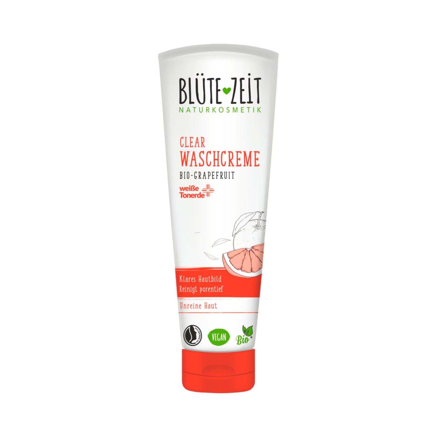 BLÜTEZEIT Waschcreme unreine Haut 100ml foodpipe [Lebensmittel-Lieferservice Rostock]