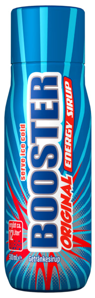 BOOSTER Energy Sirup 0,5l PET foodpipe [Lebensmittel-Lieferservice Rostock]