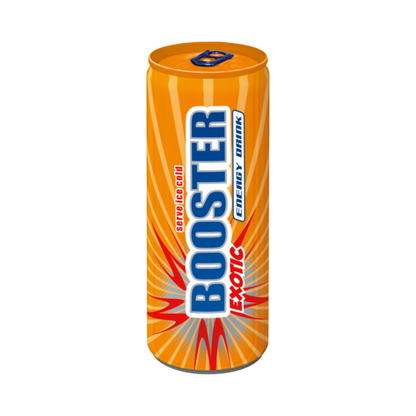 BOOSTER Exotic 0,33l DPG foodpipe [Lebensmittel-Lieferservice Rostock]