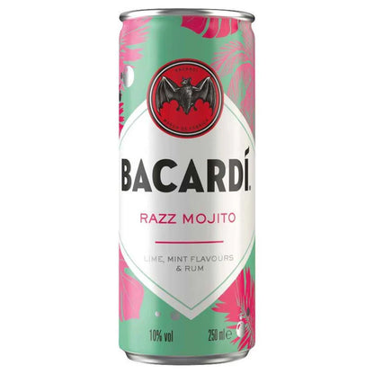 Bacardi Razz Mojito 10% 0,25l DPG foodpipe [Lebensmittel-Lieferservice Rostock]