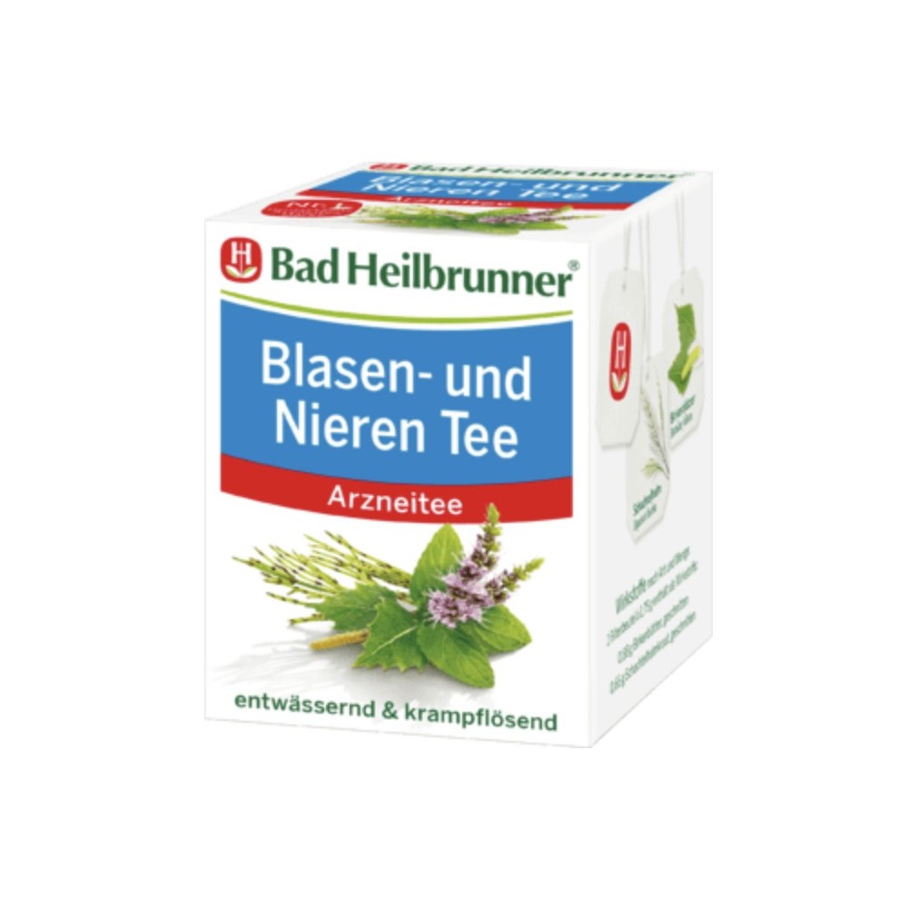 Bad Heilbrunner Blasen- und Nieren Tee 8x1,75g foodpipe [Lebensmittel-Lieferservice Rostock]