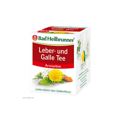Bad Heilbrunner Leber&Galle Tee 8x1,75g foodpipe [Lebensmittel-Lieferservice Rostock]