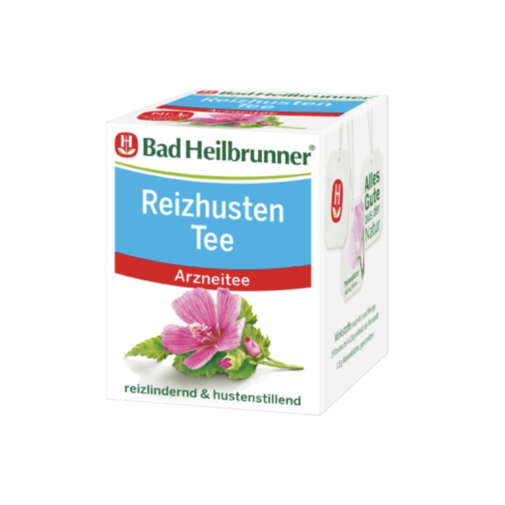 Bad Heilbrunner Reizhusten Tee 8x1,8g foodpipe [Lebensmittel-Lieferservice Rostock]