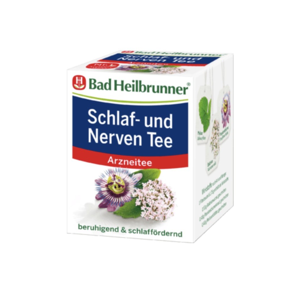 Bad Heilbrunner Schlaf&Nerventee 8x1,75g foodpipe [Lebensmittel-Lieferservice Rostock]