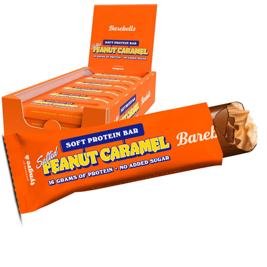 Barebells Soft Proteinriegel Salted Peanut Caramel 55g foodpipe [Lebensmittel-Lieferservice Rostock]