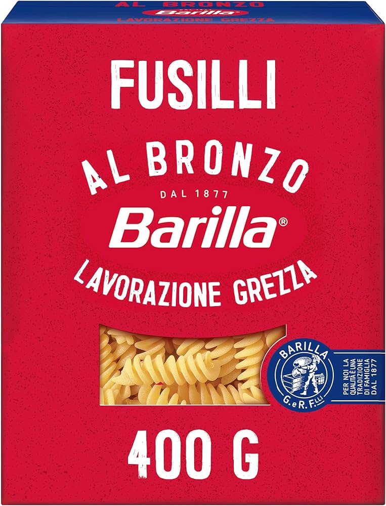 Barilla Fusilli Albronzo 400g foodpipe [Lebensmittel-Lieferservice Rostock]