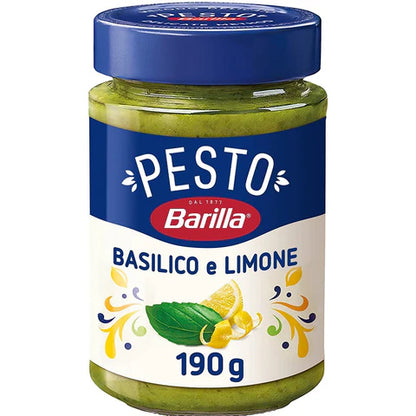 Barilla Pesto Basilico Limone 190g foodpipe [Lebensmittel-Lieferservice Rostock]