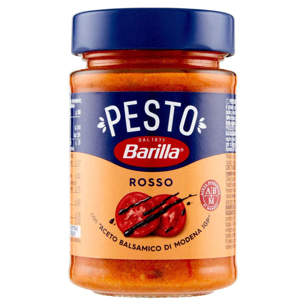 Barilla Pesto Rosso 200g foodpipe [Lebensmittel-Lieferservice Rostock]