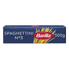 Barilla Spaghettini No.3 500g foodpipe [Lebensmittel-Lieferservice Rostock]