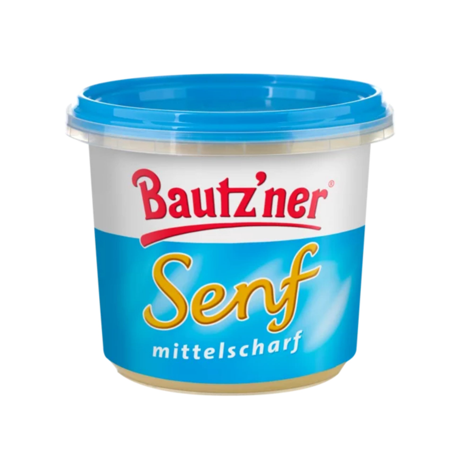 Bautzner mittelscharfer Senf 200ml foodpipe [Lebensmittel-Lieferservice Rostock]