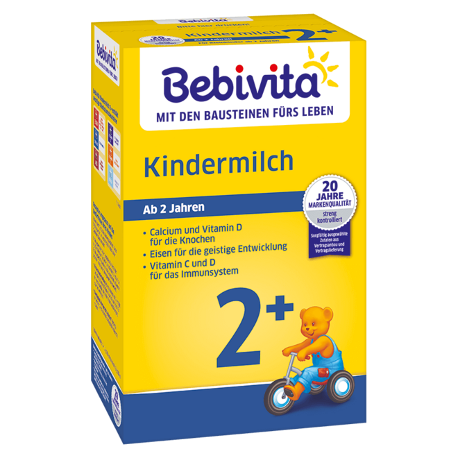 Bebivita Kindermilch ab 2 Jahren 500g foodpipe [Lebensmittel-Lieferservice Rostock]