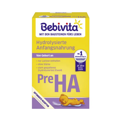 Bebivita hydrolysierte Anfangsnahrung Pre HA 500g foodpipe [Lebensmittel-Lieferservice Rostock]