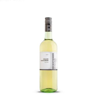 Becksteiner Weinhaus Grauer Burgunder QW trocken 0,75l foodpipe [Lebensmittel-Lieferservice Rostock]