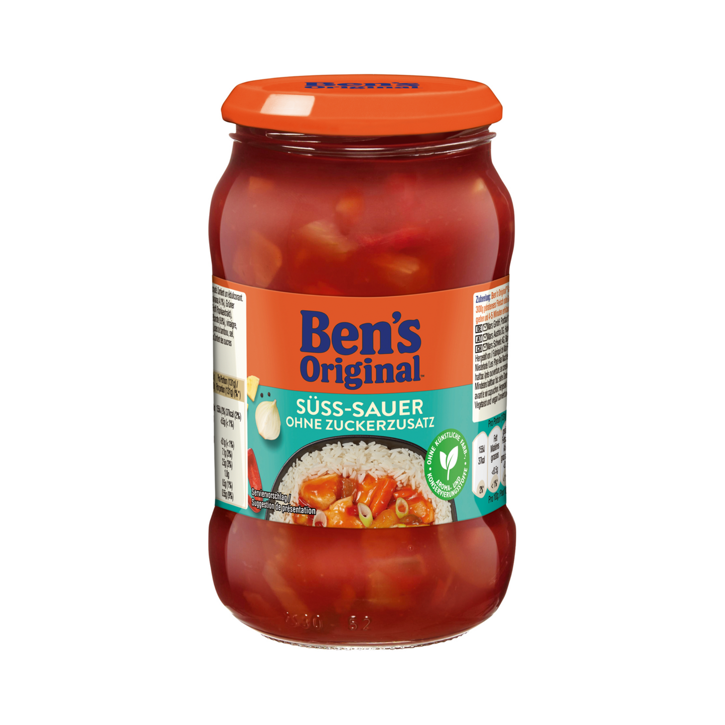 Ben's Sauce chinesisch süss-sauer ohne Zuckerzusatz 395g foodpipe [Lebensmittel-Lieferservice Rostock]