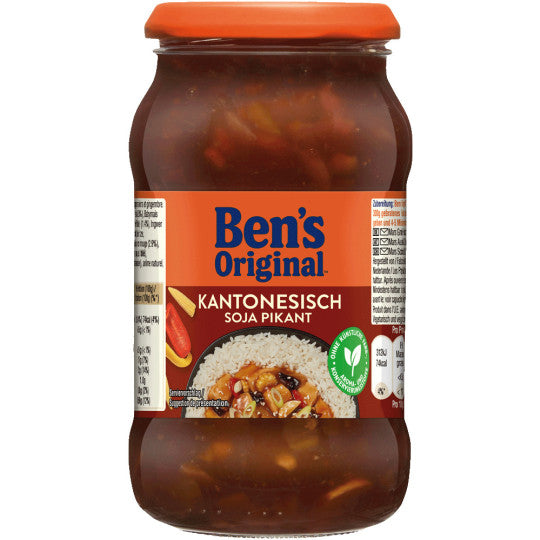 Ben's Sauce kantonesisch Soja pikant 400g foodpipe [Lebensmittel-Lieferservice Rostock]