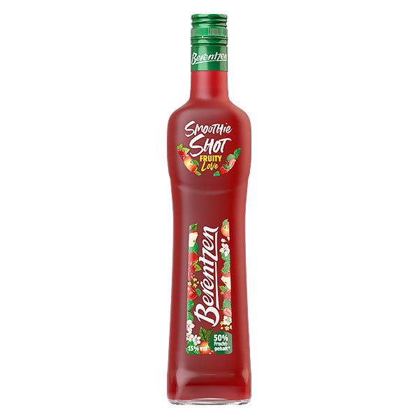 Berentzen Smoothie Shot Fruity Love 15% 0,5l foodpipe [Lebensmittel-Lieferservice Rostock]