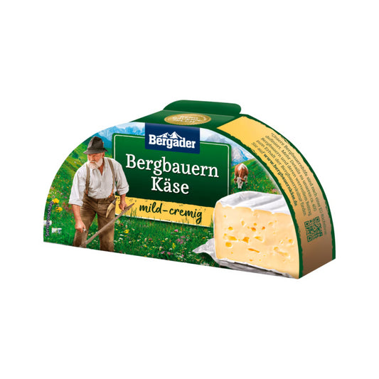 Bergader Bergbauern mild-cremig Doppelrahmstufe 165g foodpipe [Lebensmittel-Lieferservice Rostock]
