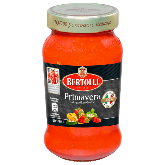 Bertolli Sauce Primavera 400g foodpipe [Lebensmittel-Lieferservice Rostock]