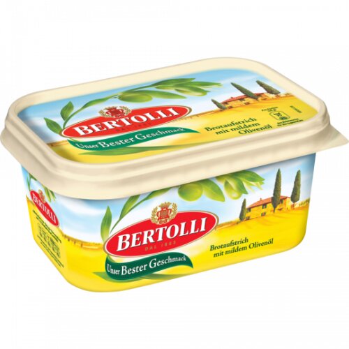 Bertolli Streichfett mit Olivenöl 38% 250g foodpipe [Lebensmittel-Lieferservice Rostock]