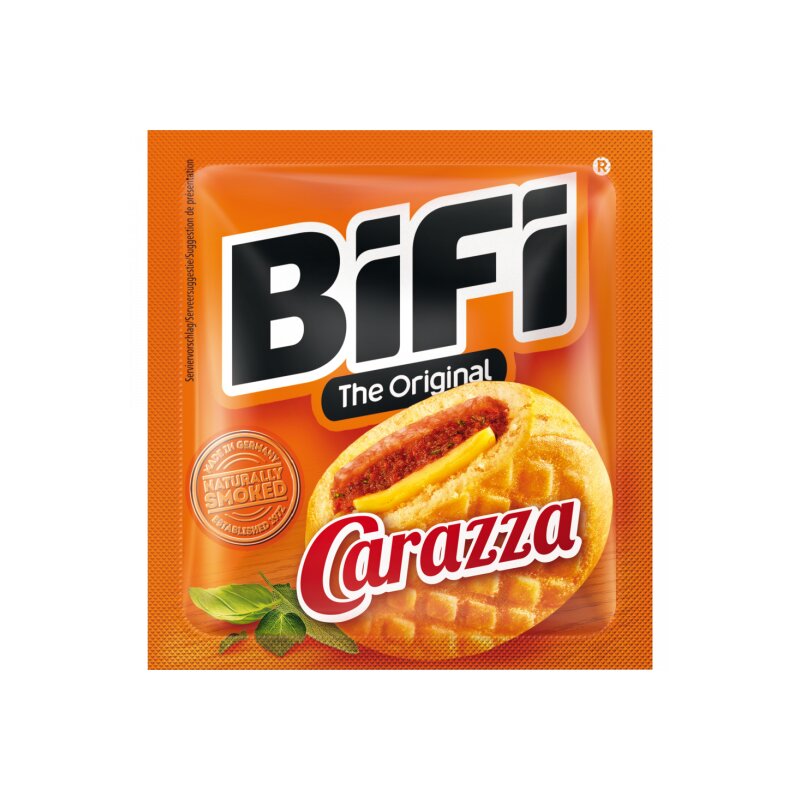 BiFi Carazza-Salami 40g foodpipe [Lebensmittel-Lieferservice Rostock]