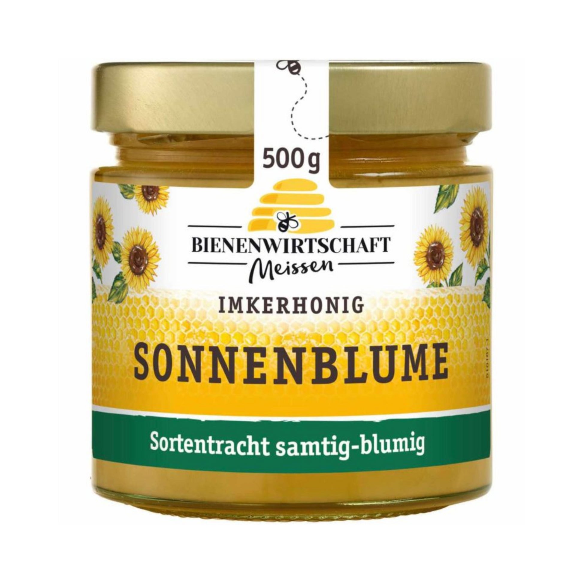 Bienenwirtschaft Honig Sonnenblume 500g foodpipe [Lebensmittel-Lieferservice Rostock]