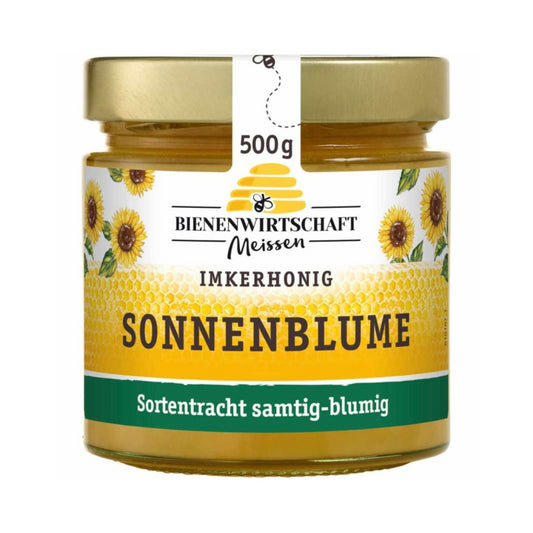 Bienenwirtschaft Honig Sonnenblume 500g foodpipe [Lebensmittel-Lieferservice Rostock]