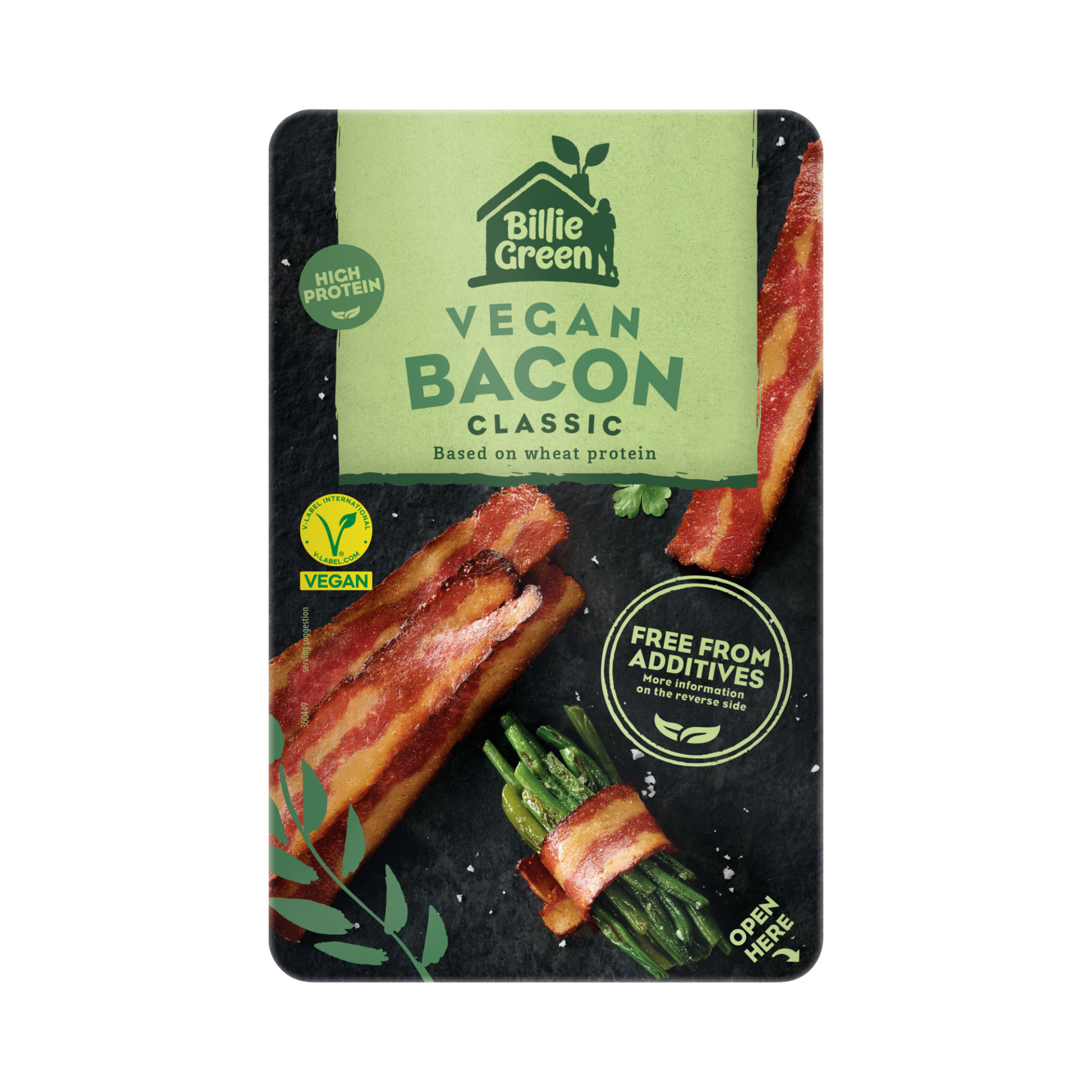 Billie Green Veganer Bacon 90g foodpipe [Lebensmittel-Lieferservice Rostock]