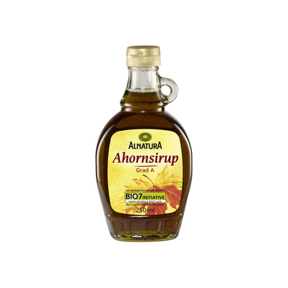Bio Alnatura Ahornsirup Grad A 250ml foodpipe [Lebensmittel-Lieferservice Rostock]