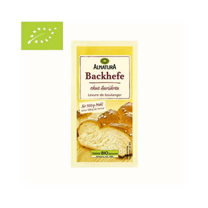 Bio Alnatura Backhefe für 500g 7g foodpipe [Lebensmittel-Lieferservice Rostock]