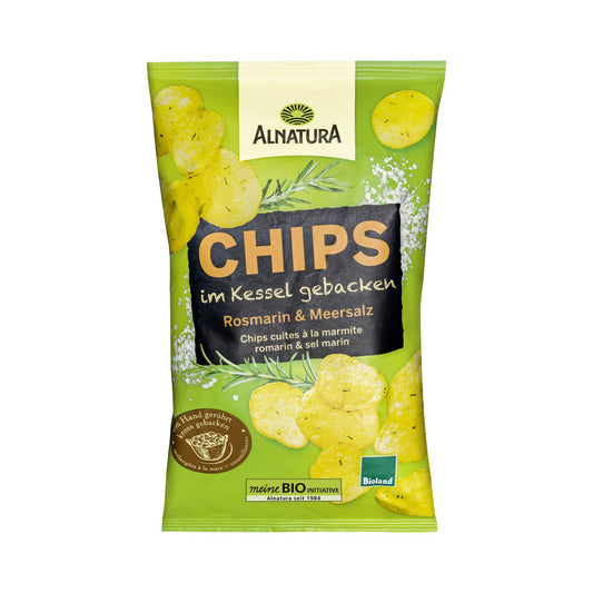 Bio Alnatura Chips im Kessel gebacken Rosmarin 125g foodpipe Rostock [Lebensmittel-Lieferservice Rostock]