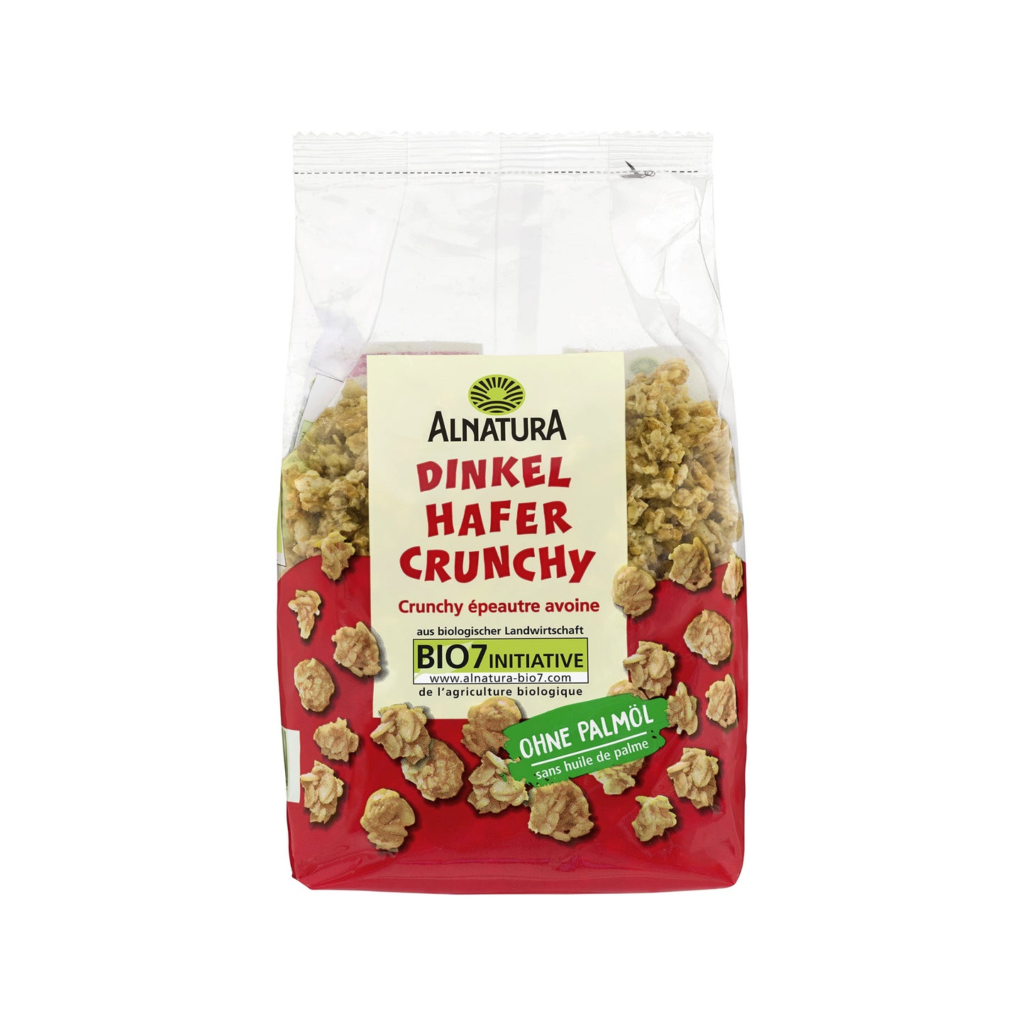 Bio Alnatura Dinkel Hafer Crunchy 375g foodpipe [Lebensmittel-Lieferservice Rostock]