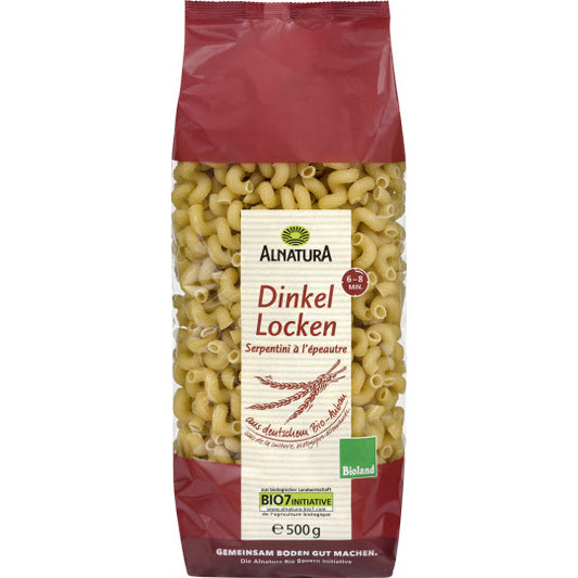 Bio Alnatura Dinkellocken 500g foodpipe [Lebensmittel-Lieferservice Rostock]