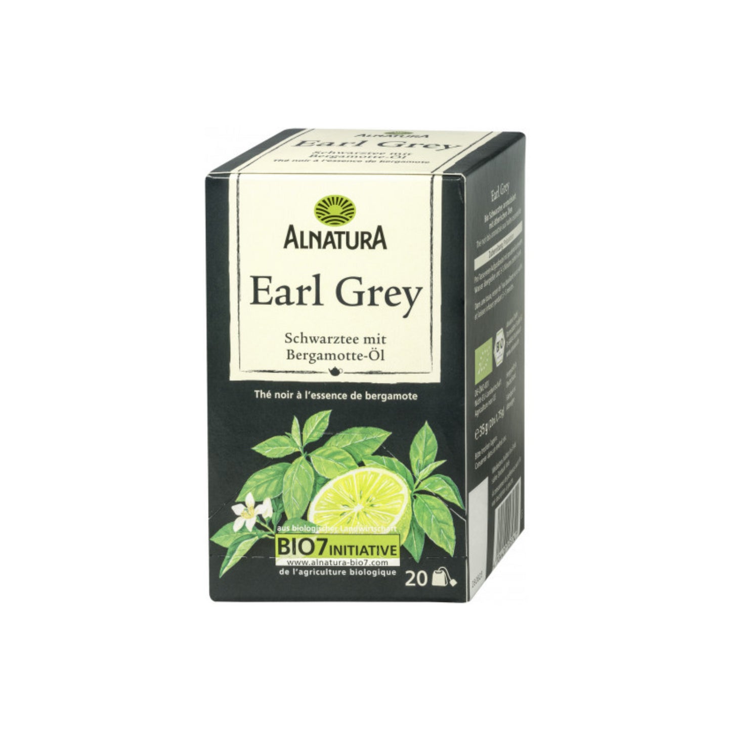 Bio Alnatura Earl Grey Tee 20ST 35g foodpipe [Lebensmittel-Lieferservice Rostock]